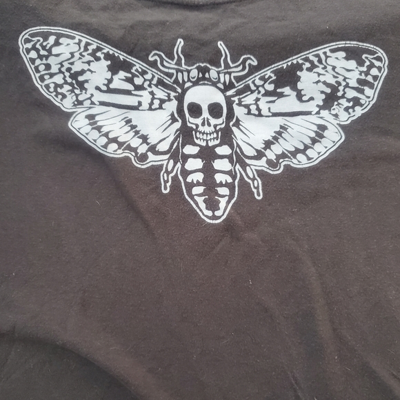 Tops - Skeleton Moth Tee Juniors Size XL Good Condition